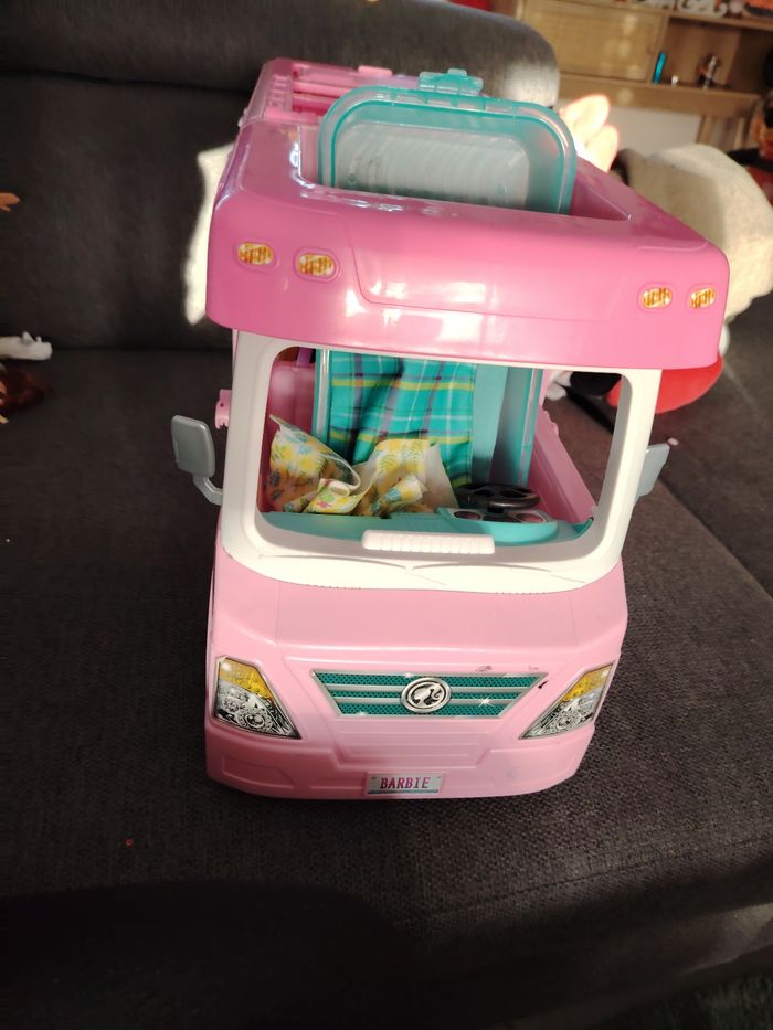 Camion camping car barbie - photo numéro 3