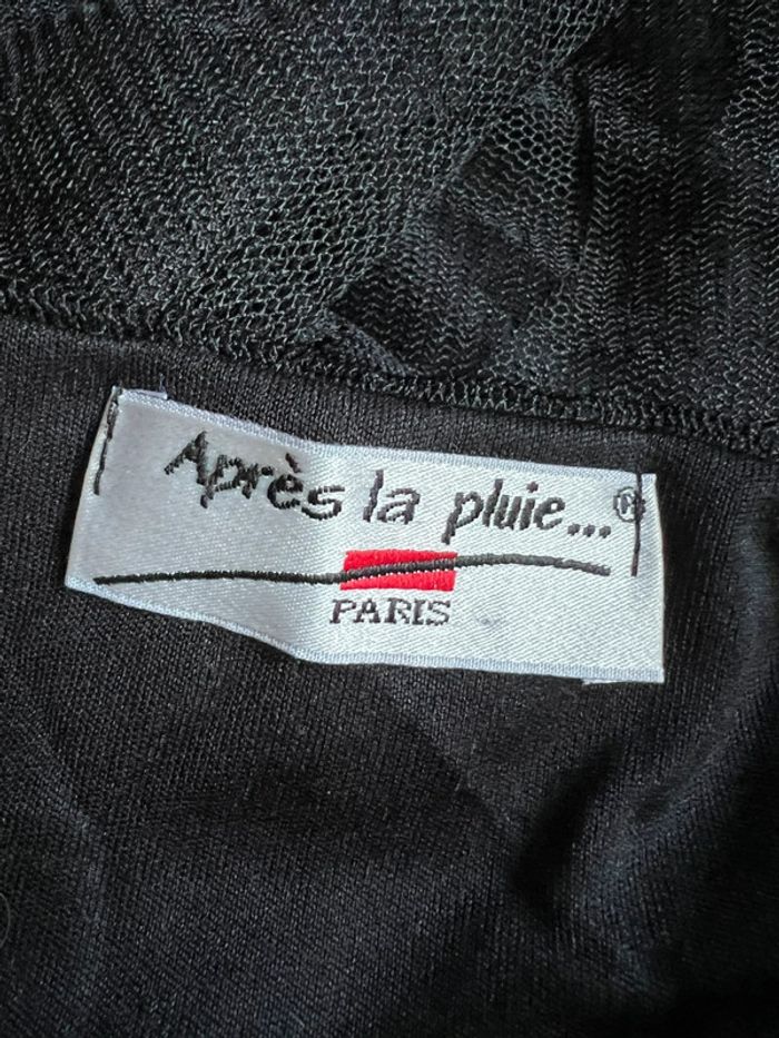 Robe vintage dentelle asymétrique Mall Goth vintage made in France 🇫🇷 90s - Taille L/XL - photo numéro 9