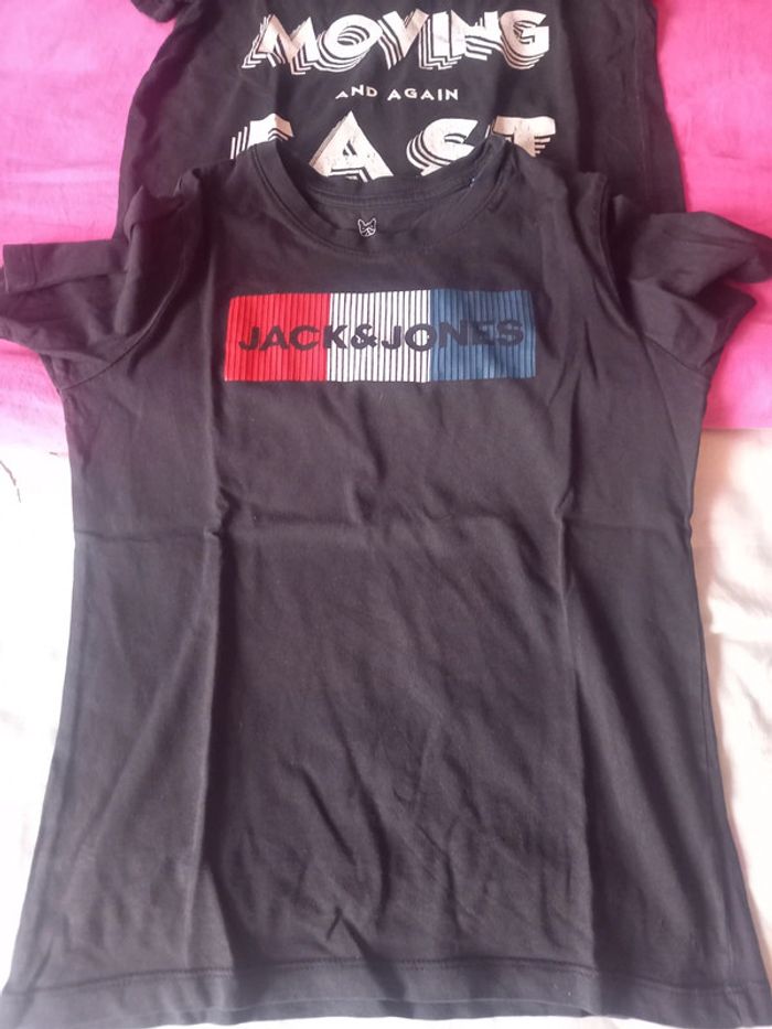 Lot tee-shirts 12 ans - photo numéro 2