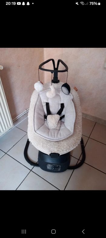 Balancelle swoon évolution babymoov