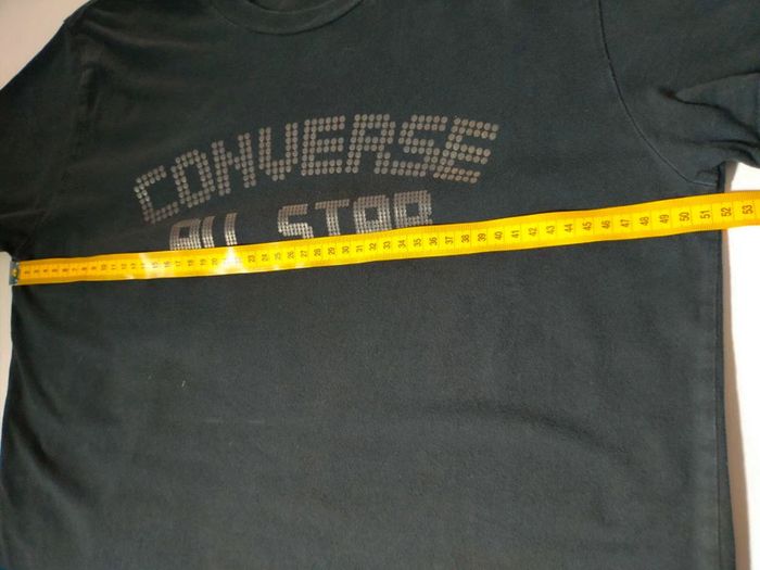 T-shirt Converse All Star – Noir – Taille XL - photo numéro 8