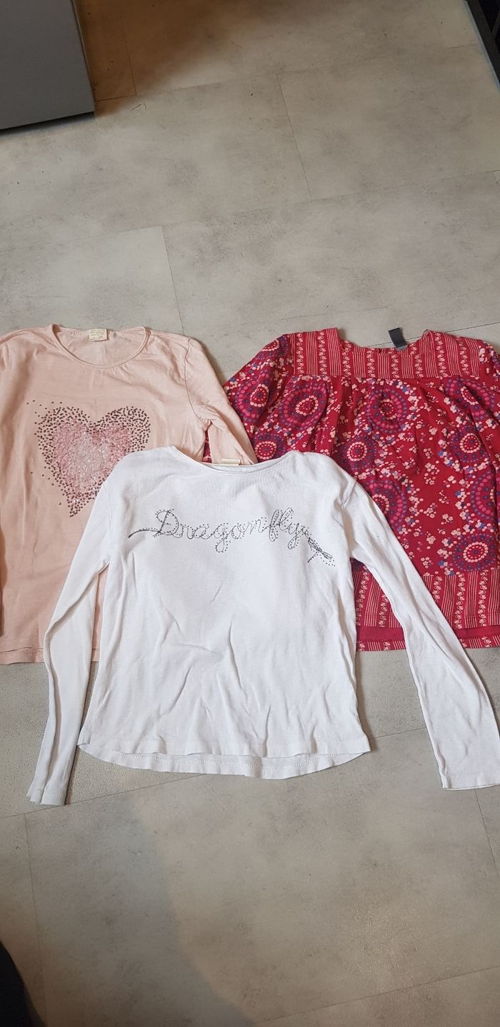 Lot 3 hauts zara 11/12 ans