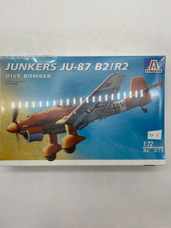 Italeri maquette Junkers Ju-87 b2/r2 dive bomber