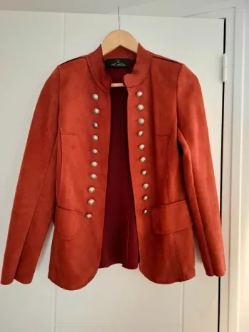 Veste terracotta - S - Neuve