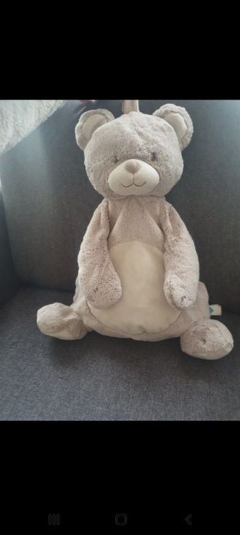 Peluche avec rangement