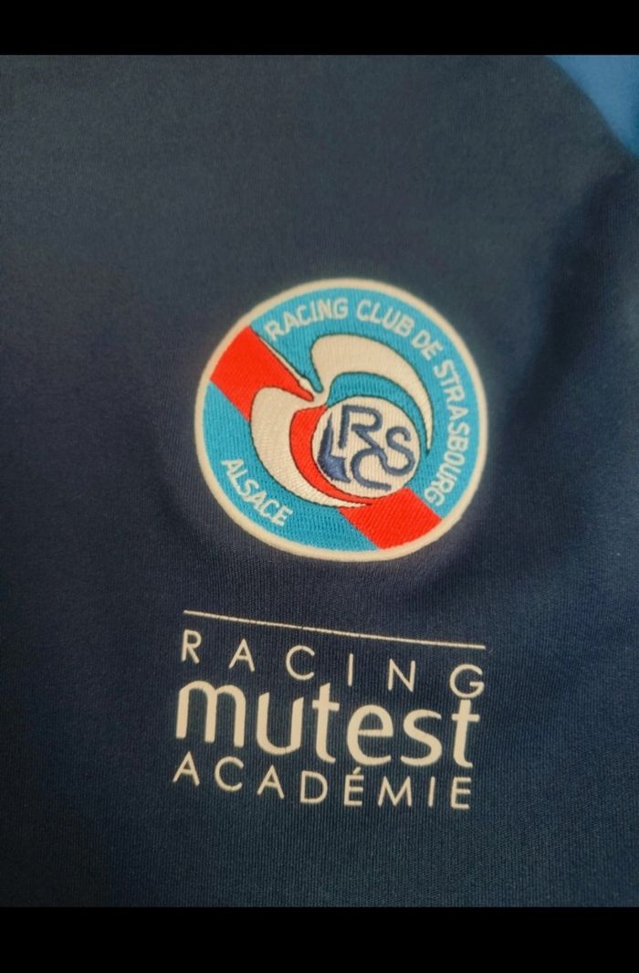 Maillot entrainement RC Strasbourg - photo numéro 3