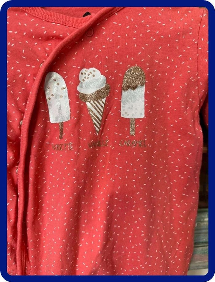 Pyjama en jersey taille 6 mois - photo numéro 3