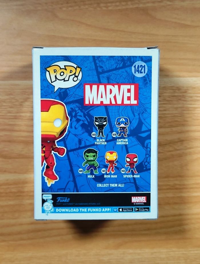 Funko Pop Marvel – Iron Man N°1421 (Marvel Comics) - photo numéro 3