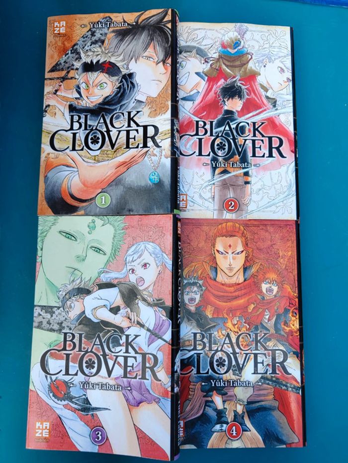 Lot mangas Black Clover
