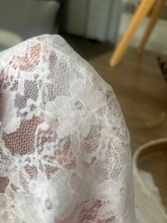 Sac blanc diademe châle ceinture mariage TU - photo numéro 8