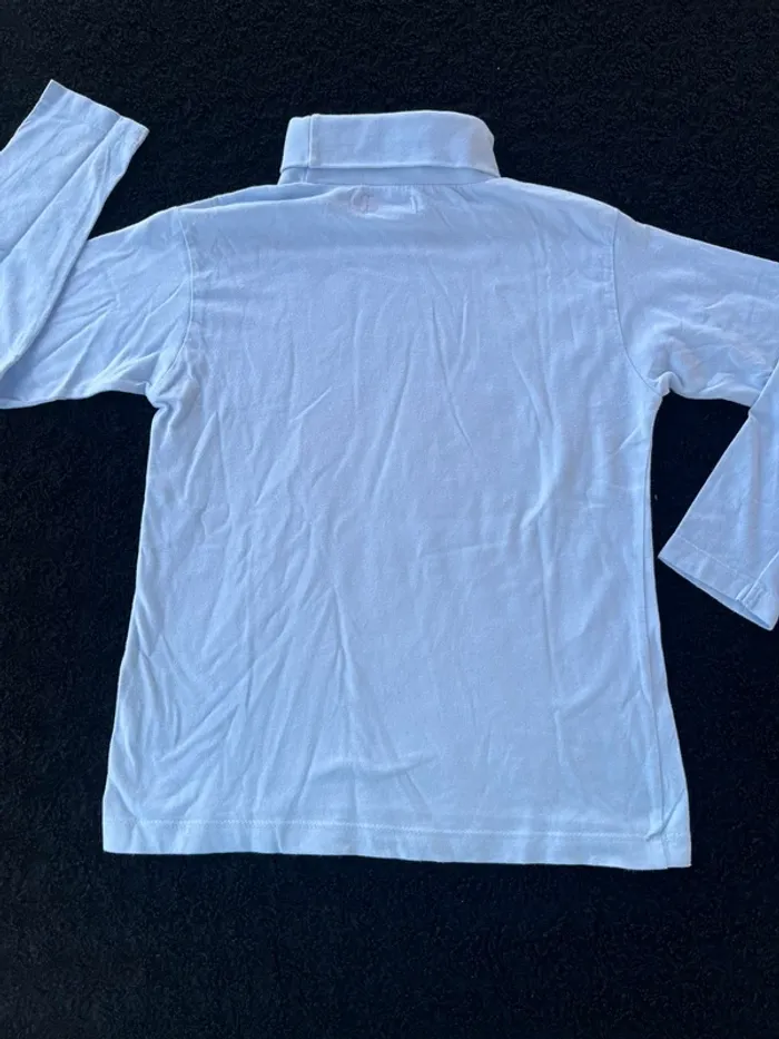Col roulé bleu clair - photo numéro 6