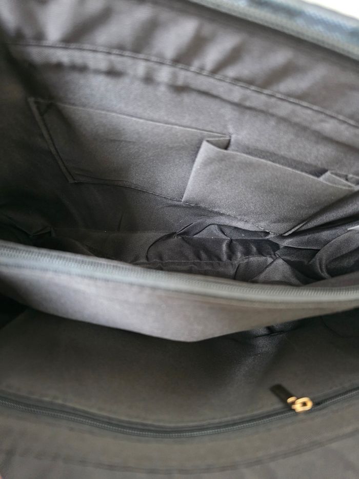 Sac à main chic anthracite - photo numéro 7