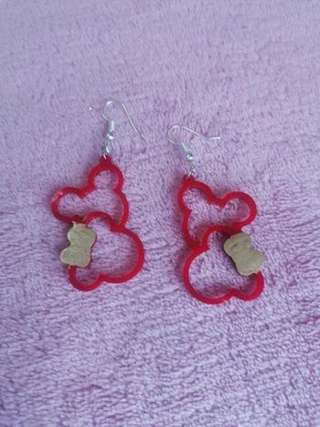 Boucles d'oreilles Mickey Minnie