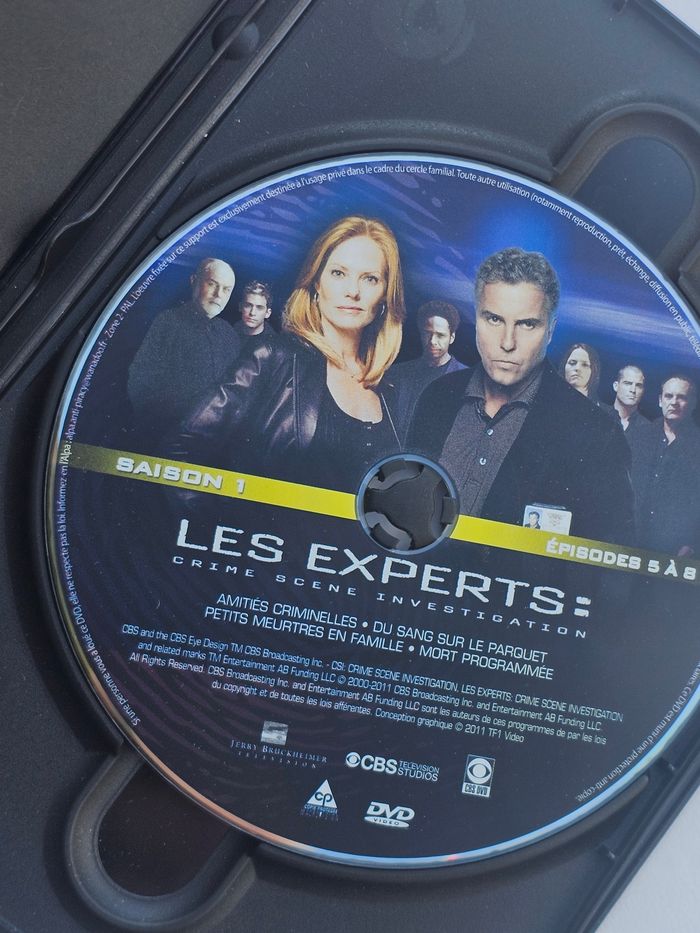 Dvd les experts saison 1 - photo numéro 5
