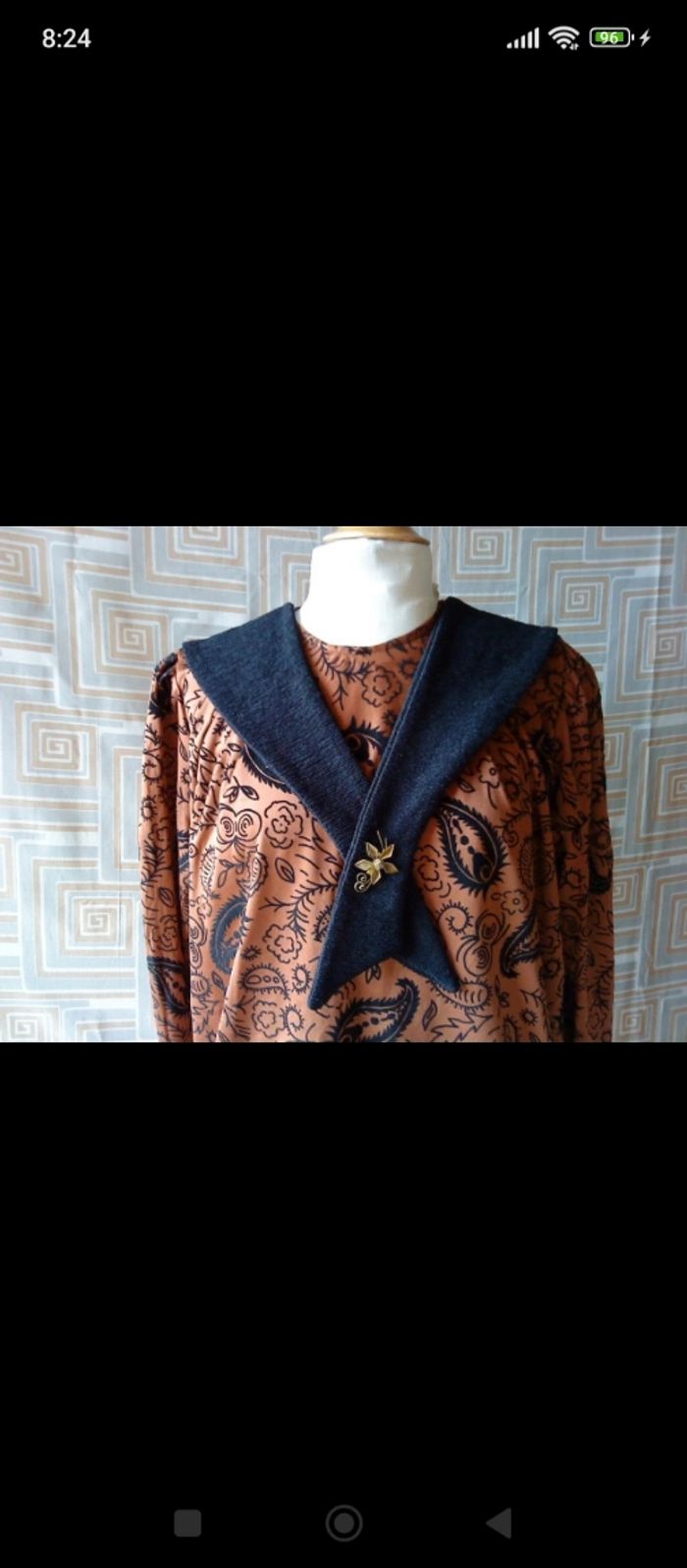 robe imprimé vintage - photo numéro 2