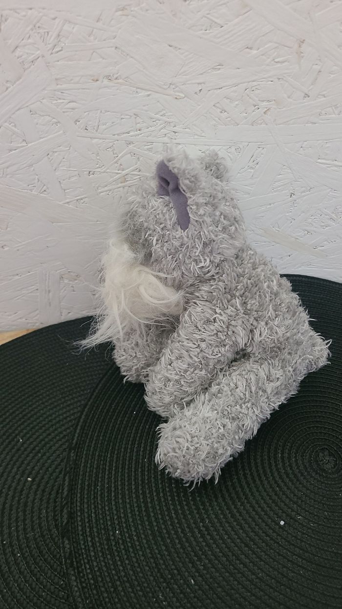 Peluche RUSS Schnauzer Puppy Russ Berrie & Co "Toby" - photo numéro 4