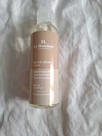 Huile sèche corps