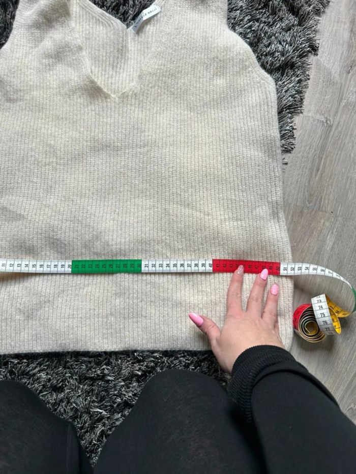 Pull sans manches maille - taille unique - photo numéro 8