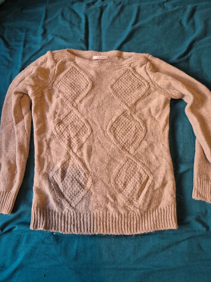 Pull rose pale - photo numéro 2