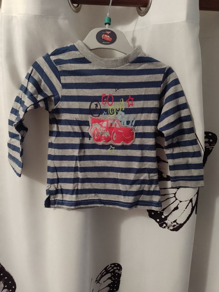 Tee-shirt Cars 12 mois