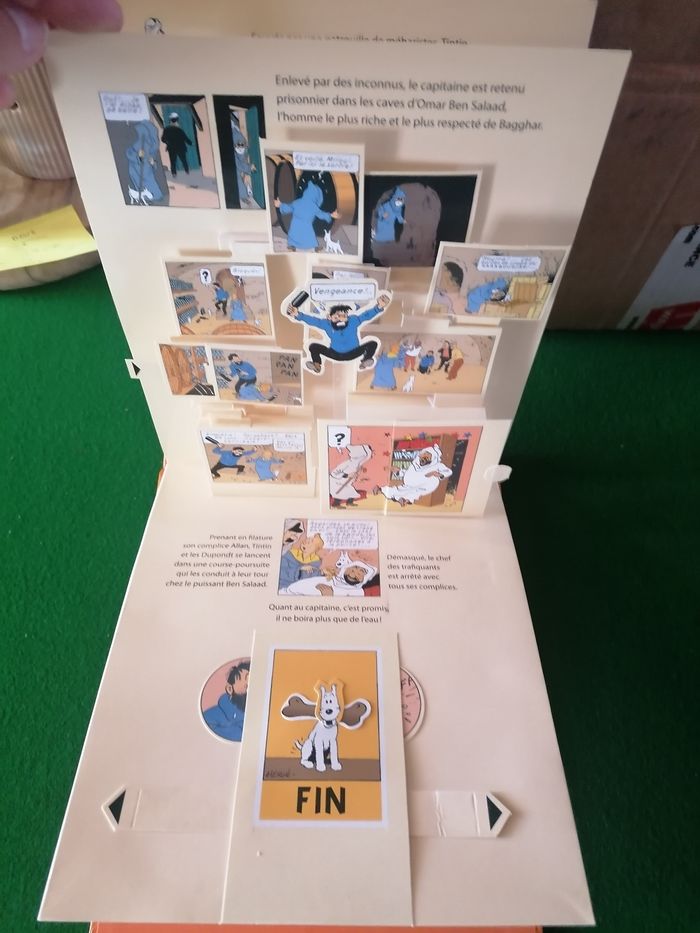 Tintin Livre Pop up Le crabe aux pinces d'or - photo numéro 7