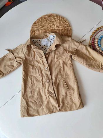 Manteau  caban  Zara  3/4 ans