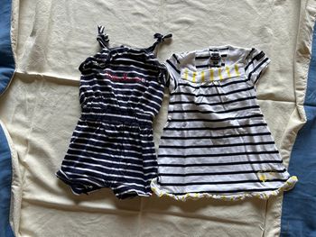 Lot robe + salopette