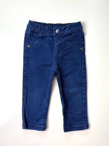 Pantalon/jean bleu marine pour bébé 12 mois de la marque Z Grain de blé