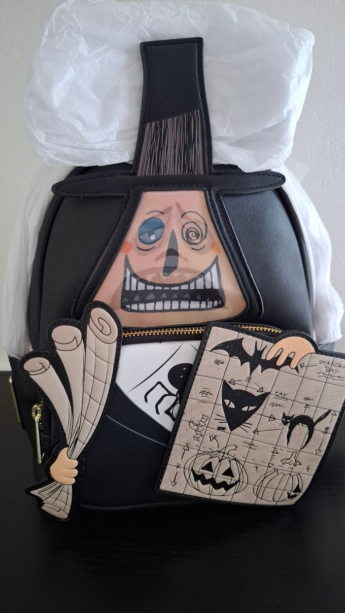 Sac à dos Disney loungefly Burton l'étrange Noël de monsieur jack skellington maire halloween mayor - photo numéro 2