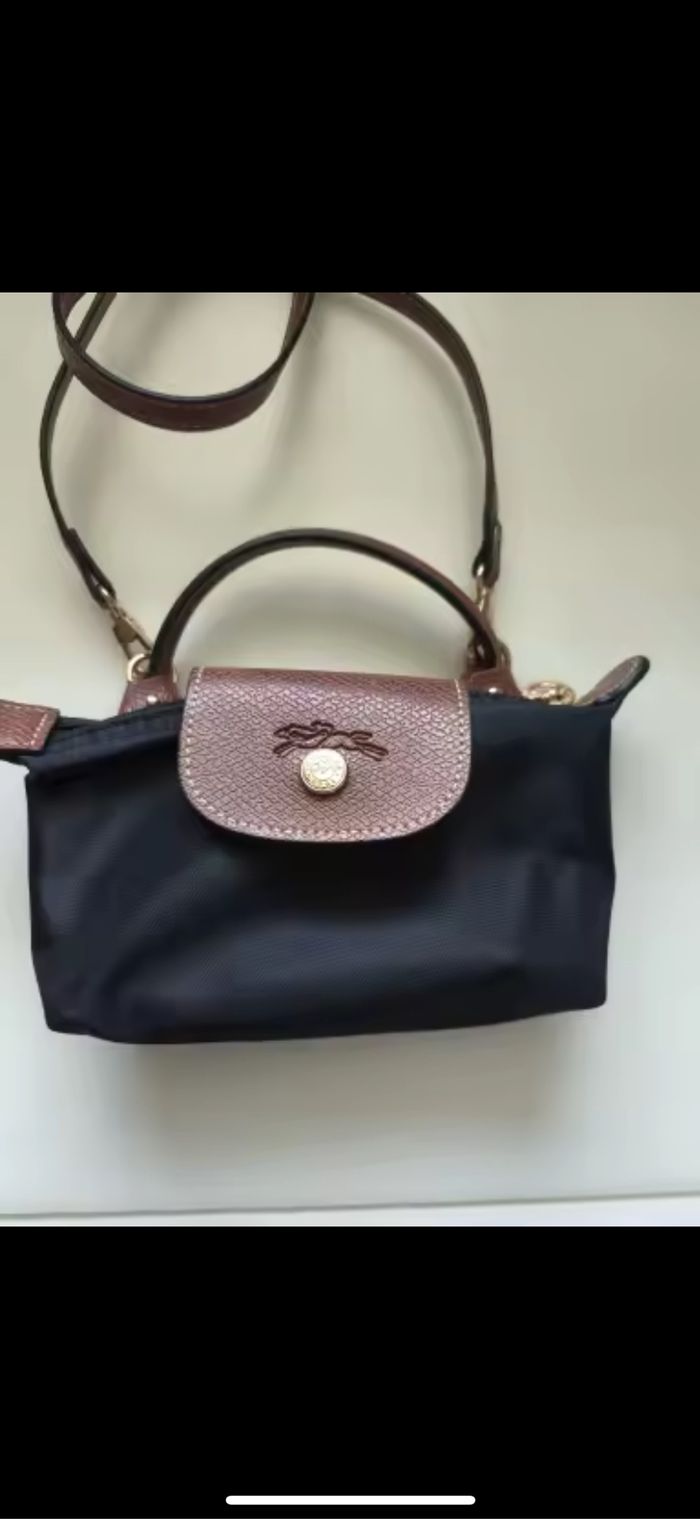 Sac à bandoulière Longchamp noir - photo numéro 2