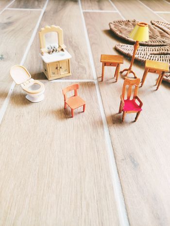 🐻Lot de meubles Sylvanian families années 80' Simba toys vintage