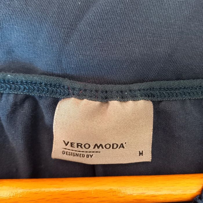 Tee shirt bleu vero moda - photo numéro 4