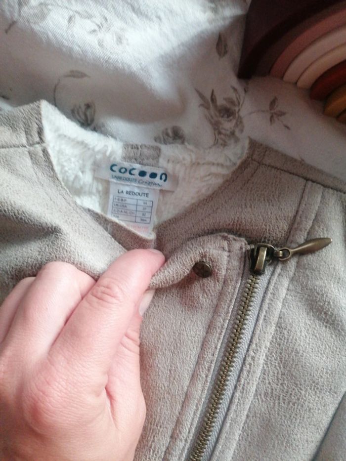 Veste peau retournée 36 mois cocoon - photo numéro 2