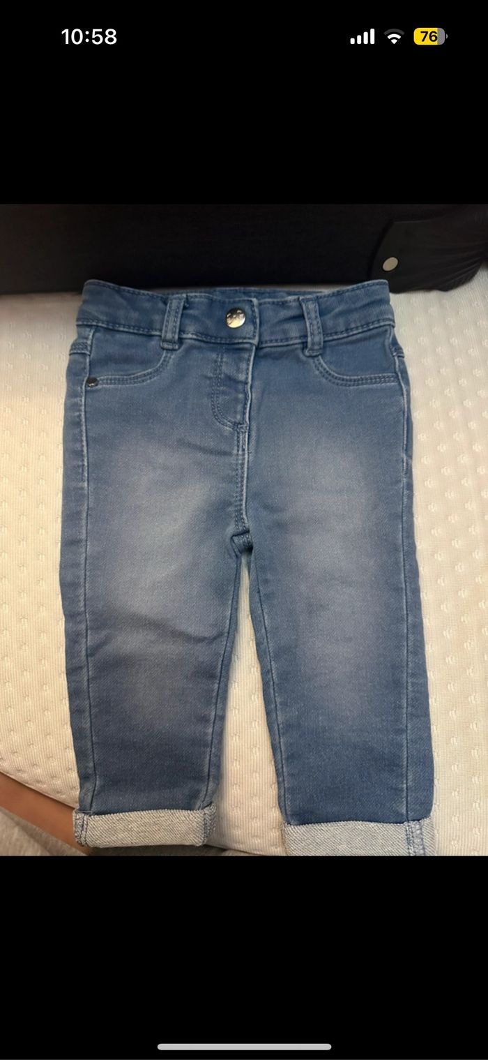 Jeans bébé fille