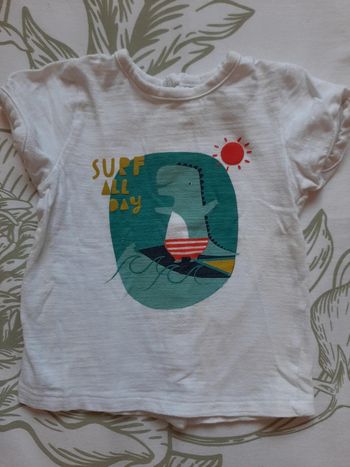 Tee-shirt manche courte 3mois