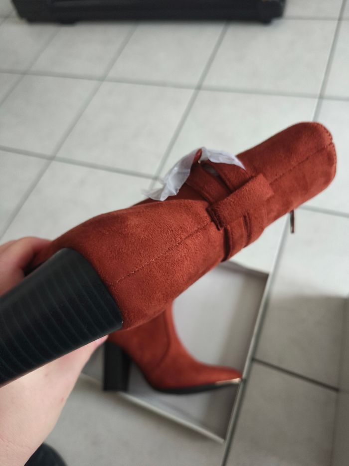 Bottines à talons femme neuves - photo numéro 4