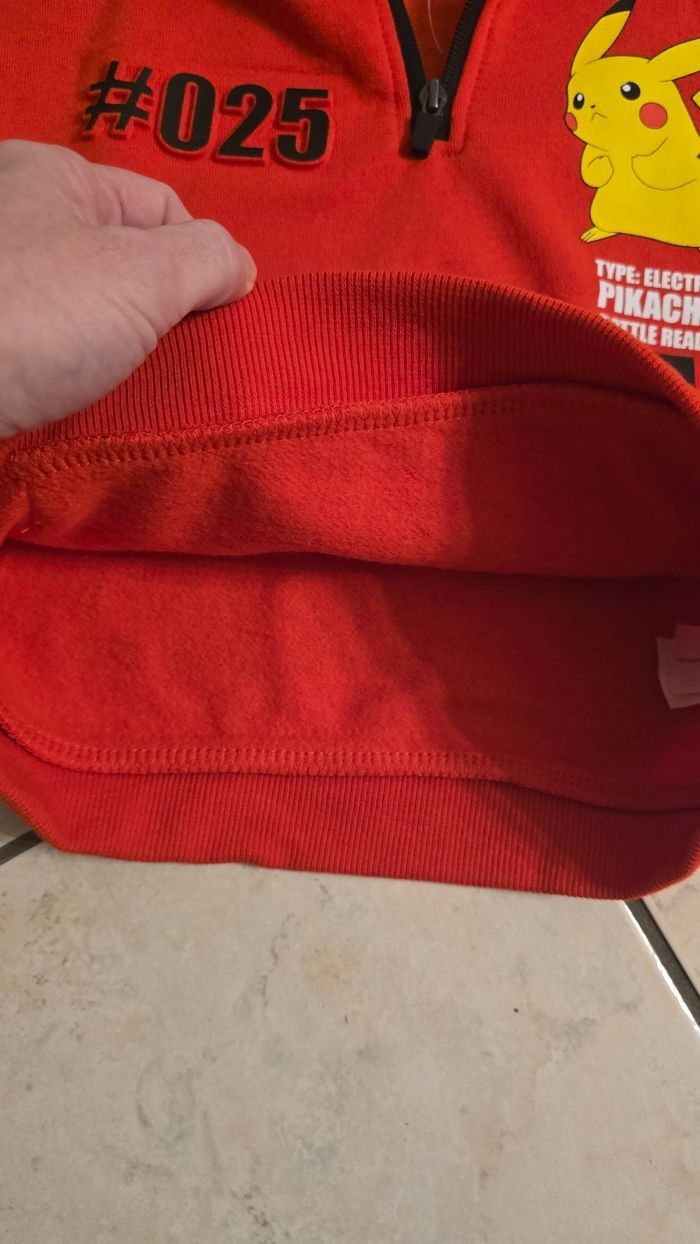 (Neuf non porté) sweat molleton et molletonné 4ans Garçon - photo numéro 4