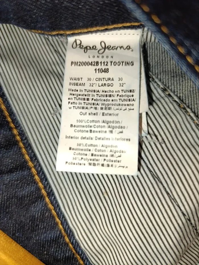 Superbe jean regular fit Pepe jeans London taille 30 x 32 - photo numéro 11