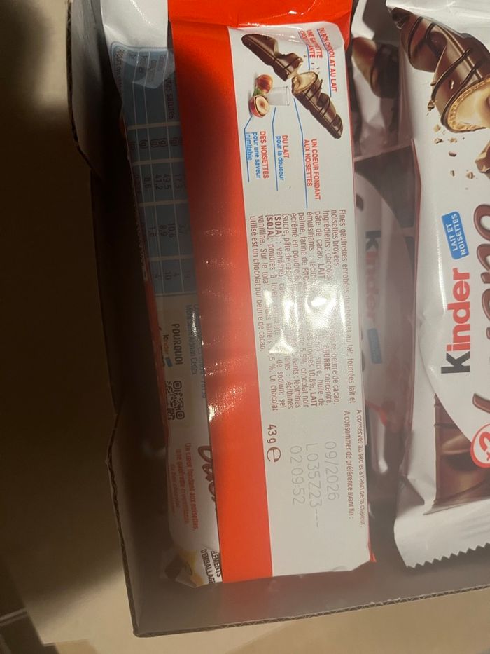 Kinder bueuno chocolat - photo numéro 3