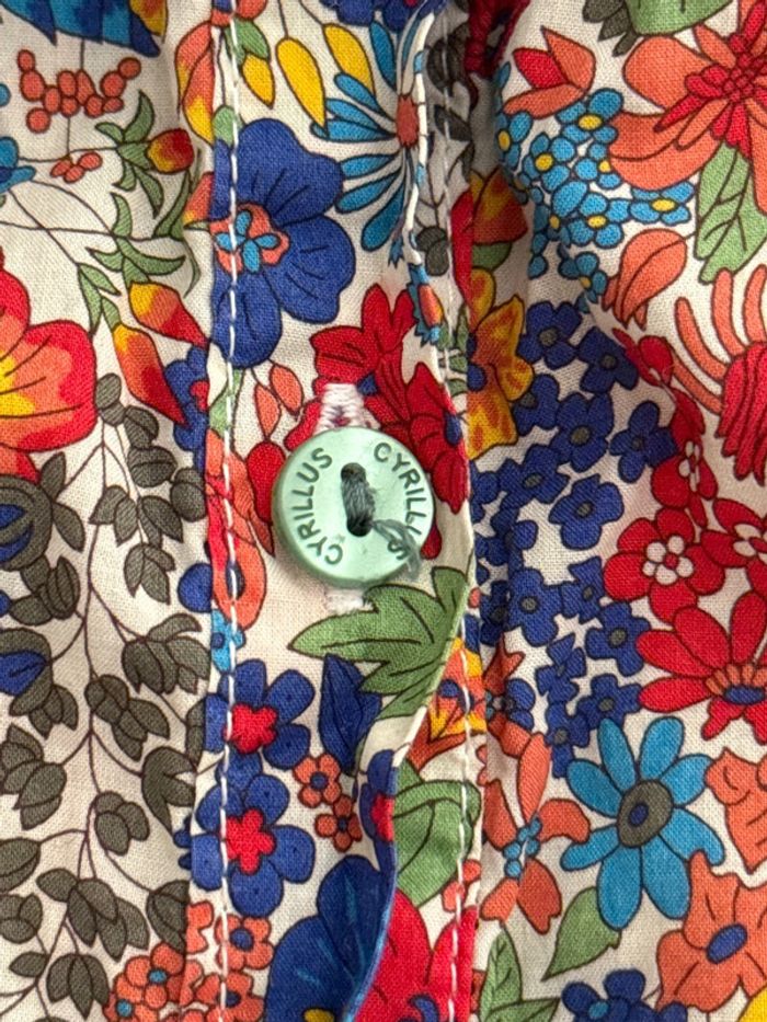 Blouse liberty 4 ans cyrillus - photo numéro 5