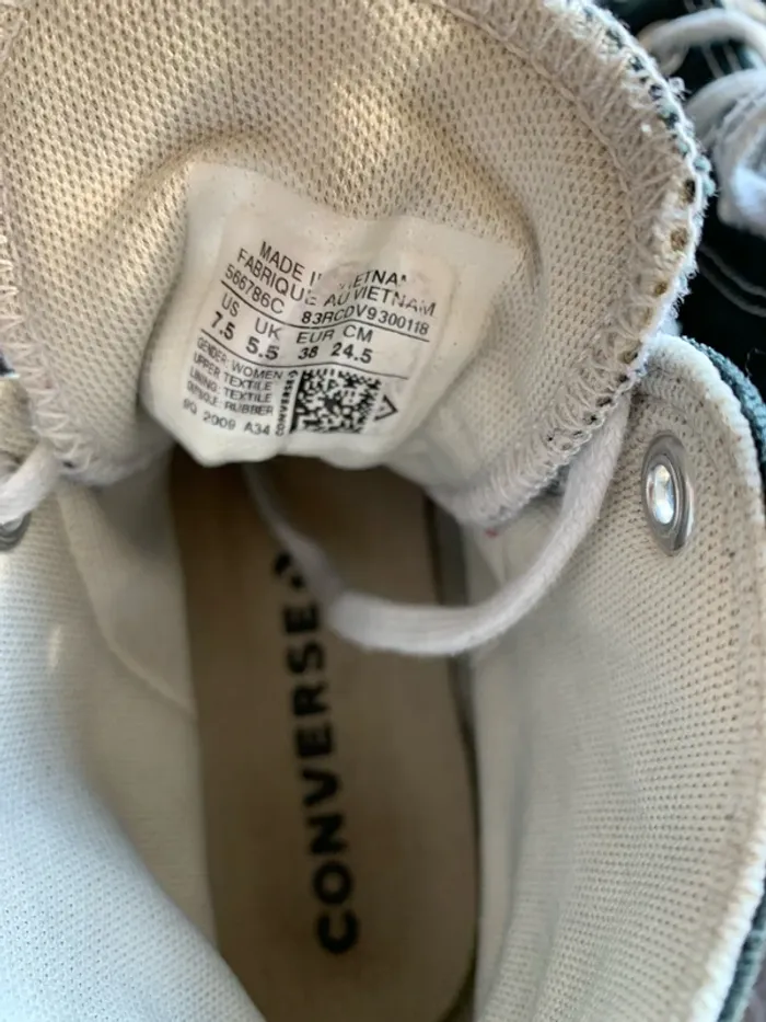 Très jolies baskets originales avec léopard femme 38 - photo numéro 7