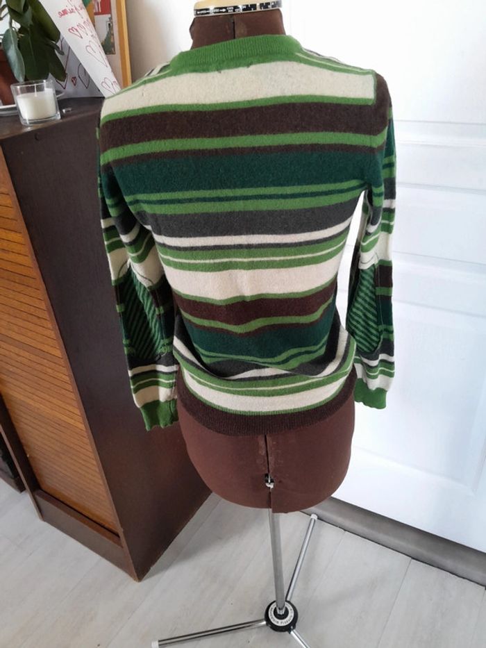 Petit pull vintage laine sixty - photo numéro 2