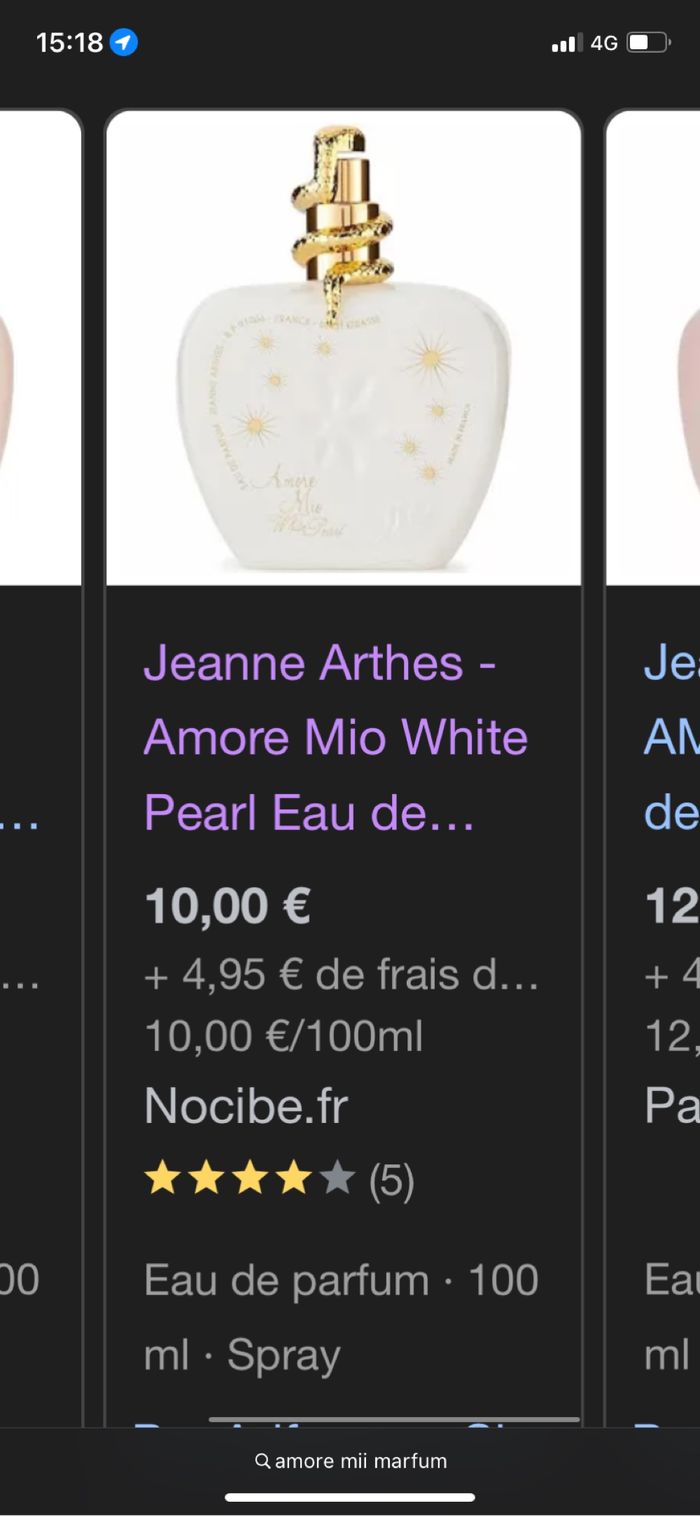 Parfum amore mio - photo numéro 2