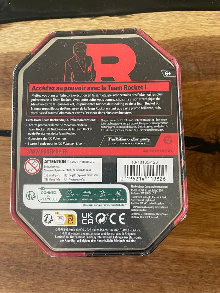 Pokébox Team Rocket Persian Cartes Pokémon - photo numéro 4