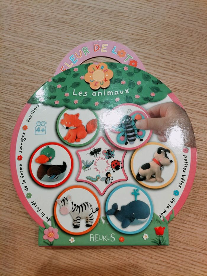 Livre jeux Les animaux - Fleurus