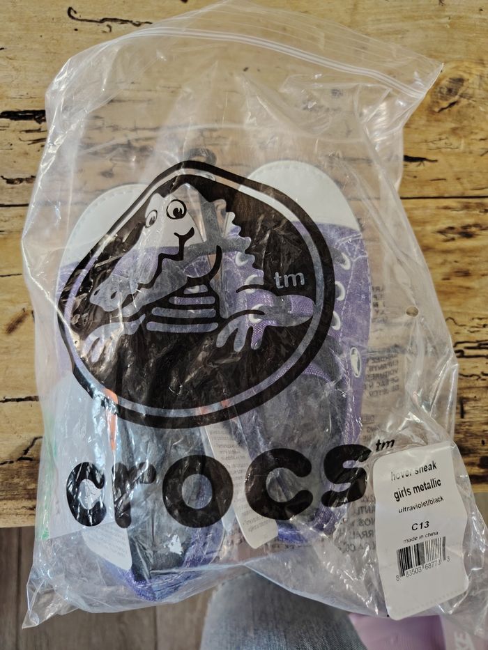 Basket crocs violette - photo numéro 4