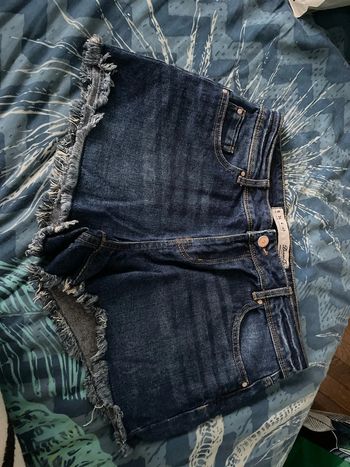 Short en jeans taille haute taille 36