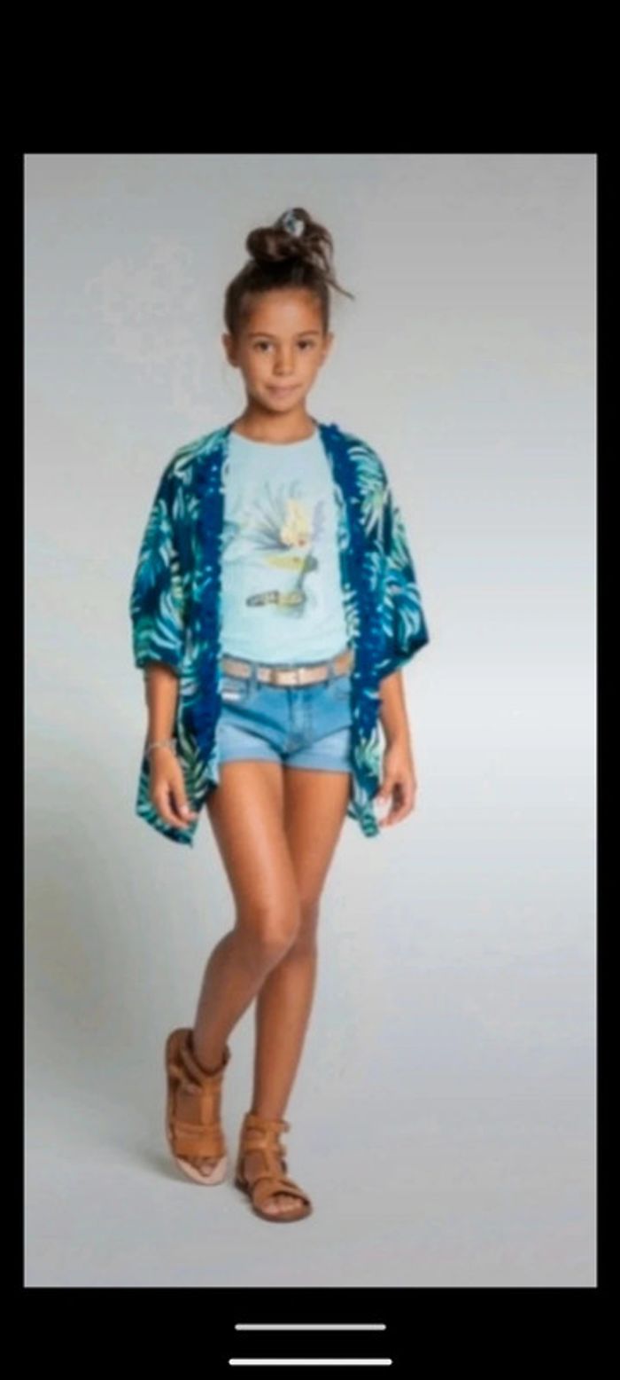 Veste kimono catimini 6 8 ans - photo numéro 3