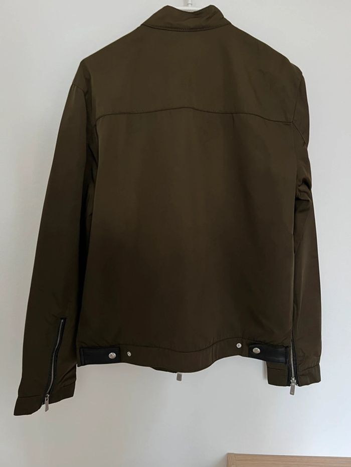 Veste mi saison kaki Zara M - photo numéro 4