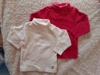 Lot 2 sous-pull 9 mois